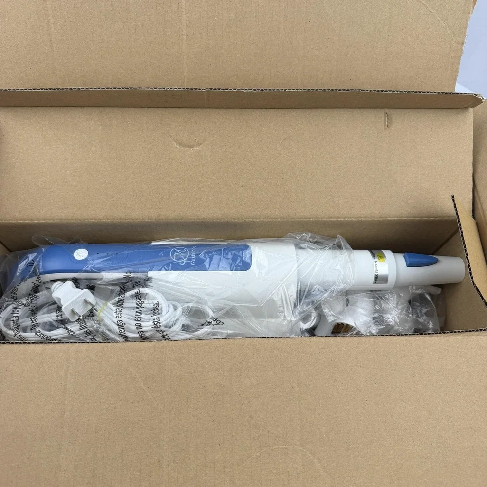 Mistsince‎ Steam Mop & Cleaner 2-In-1 Handheld 3 Levels 1200W White Open Box